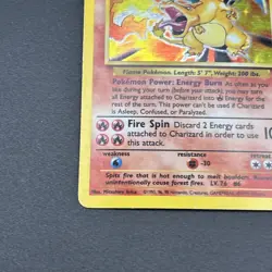 1999 Holo Rare Charizard 4/102 Base Set Pokemon TCG Card - Image 5