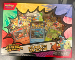 Pokemon TCG: Mega Evolution Ascended Heroes Deluxe Pin Collection IN HAND! QTY - Image 1