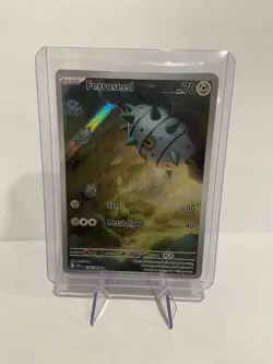 2025 Near Mint Pokemon Ferroseed 148/086 IR Sv: White Flare Illustration Rare NM - Image 1