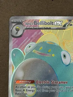 Pokemon TCG Bellibolt EX Black Star Promo 194 Full Art Holo (English) - Image 3