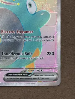 Pokemon TCG Bellibolt EX Black Star Promo 194 Full Art Holo (English) - Image 5