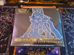 Pokemon Mega Evolution Pokemon Center Elite Trainer Box (Mega Lucario) Sealed - Image 1