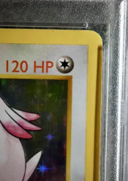 1999 POKEMON BASE SET SHADOWLESS #3 CHANSEY-HOLO PSA 5 - Image 3