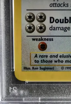 1999 POKEMON BASE SET SHADOWLESS #3 CHANSEY-HOLO PSA 5 - Image 4