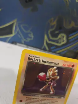 Rocket's Hitmonchan 011/132 Gym Heroes Holo Rare Pokemon#10 - Image 2