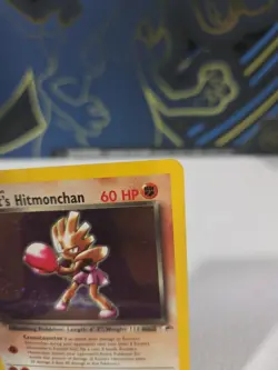 Rocket's Hitmonchan 011/132 Gym Heroes Holo Rare Pokemon#10 - Image 3