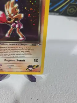 Rocket's Hitmonchan 011/132 Gym Heroes Holo Rare Pokemon#10 - Image 5