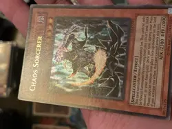 YUGIOH LP CHAOS SORCERER TU02-EN001 Ultra Rare Turbo Pack 2 - Image 4