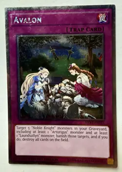 Yugioh: Avalon - NKRT-EN031 - Platinum Rare - Limited Edition - MP/HP - Image 1