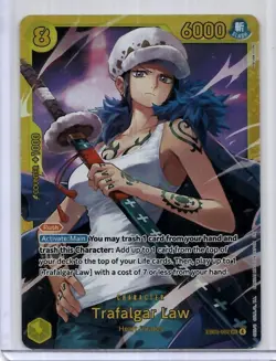 Trafalgar Law EB03-062 Extra Booster: One Piece Heroines Edition Foil - Image 1