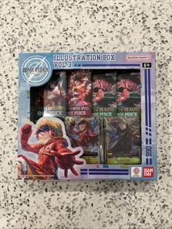 One Piece CCG TCG Illustration Box Vol 3 New Factory Sealed Bandai - Image 1