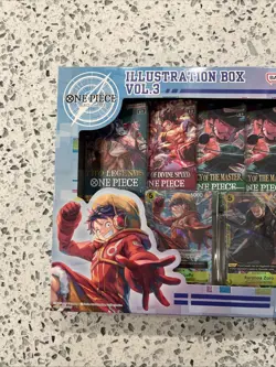 One Piece CCG TCG Illustration Box Vol 3 New Factory Sealed Bandai - Image 2