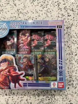 One Piece CCG TCG Illustration Box Vol 3 New Factory Sealed Bandai - Image 3