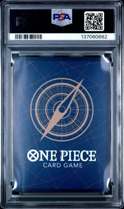 2025 ONE PIECE OP12-037 LEGACY OF THE MASTER DEAD MAN'S GAME ALT ART PSA 10 - Image 2