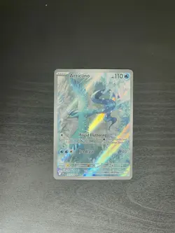 Articuno 2025 Pokemon TCG SV09: Journey Together card #161/159 Illustration Rare - Image 1