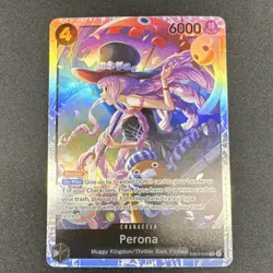 One Piece Perona SR EB03-045 Heroines Edition Foil Blocker Character Card - Image 1