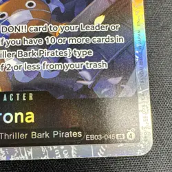 One Piece Perona SR EB03-045 Heroines Edition Foil Blocker Character Card - Image 4