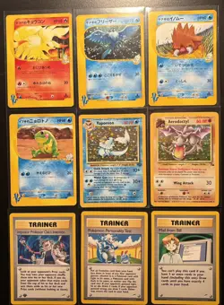 Custom Lot for pokehits216: Vintage Pokemon Cards - VS Series/Jungle/Fossil/Neo - Image 1