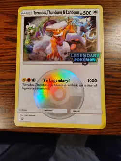 Tornadus, Thundurus & Landorus Jumbo Cards Holo 2018 Legendary Pokemon - Image 1