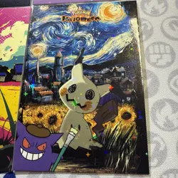 4 Star Holo Mimikyu Halloween Card Database Non-TCG Pokemon Cards Peru Set #4 - Image 4