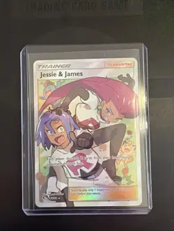 Pokemon TCG Jessie And James Full Art Trainer Card 68/68 Hidden Fates NM - Image 1