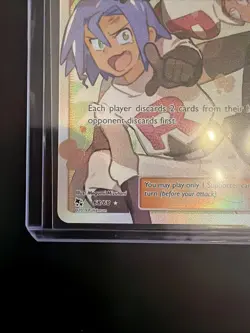 Pokemon TCG Jessie And James Full Art Trainer Card 68/68 Hidden Fates NM - Image 5