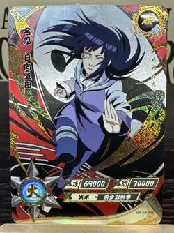 Hinata Hyuga NR-AR-049 Naruto Kayou Card NM - Image 1