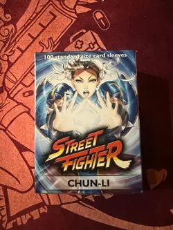 Dragon Shield "Street Fighter Chun Li" Card Sleeves, Standard Size, 100ct. Jasco - Image 1