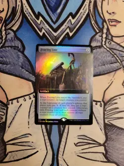 1x Fraying Line Extended Art FOIL - NM/M CLB MTG Magic - Image 1