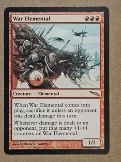 War Elemental - Mirrodin - Lightly Played | MTG - Image 1