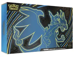 PHANTASMAL FLAMES MEGA CHARIZARD X EX Collection UPC Box Pokemon TCG SEALED NEW! - Image 1