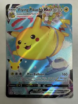 Flying Pikachu VMAX 007/025 Celebrations Pokemon 2021 - Image 1