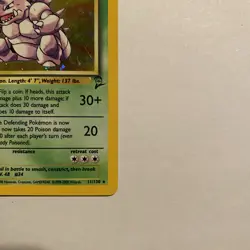 Pokemon TCG Nidoking Base Set 2 Unlimited Holo 11/130 WOTC Vintage 2000 - Image 4