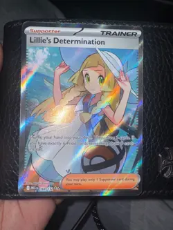 2025 Pokemon Mega Evolution Lillie's Determination Ultra Rare #169/132 - Image 1