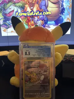 CGC 8.5 SUBGRADES 2019 POKEMON COSMIC ECLIPSE SECRET #241 FULL ART/PIKACHU - Image 3