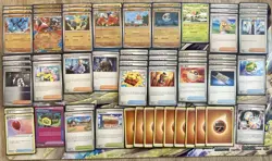 Mega Lucario EX Pokemon TCG Premade Deck Tournament Ready W/Sleeves & Deck Box - Image 1