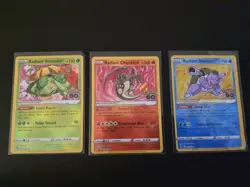 Radiant Charizard Radiant Blastoise Radiant Venusaur Set Pokemon Go TCG 011 NM- - Image 1