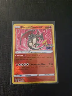 Radiant Charizard Radiant Blastoise Radiant Venusaur Set Pokemon Go TCG 011 NM- - Image 4