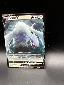 Lugia V Silver Tempest Sword & Shield 138/195 Pokemon TCG NM Free Ship - Image 4