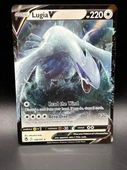 Lugia V Silver Tempest Sword & Shield 138/195 Pokemon TCG NM Free Ship - Image 5
