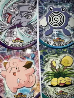 Pokemon Topps Blue Logo Lot of 9 Non-Holos!! - Image 5