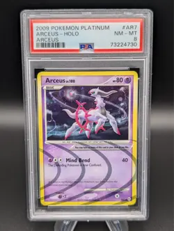 PSA 8 NM-MT - Arceus - Holo AR7 Platinum Arceus - Pokemon TCG - Image 1