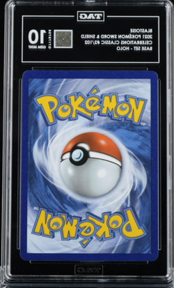 2021 Pokemon Celebration Classic Collection BLASTOISE - Holo Rare #2/102 TAG 10 - Image 2