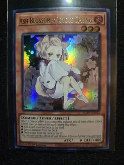 Ash Blossom & Joyous Spring (ALT) - Ultra Rare RA04 - 1st Ed - EN025 - Stampede - Image 1