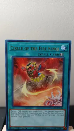 Circle of the Fire Kings 1st Edition [NM] - Yu-Gi-Oh! MAGO [Gold Rare] - Image 1