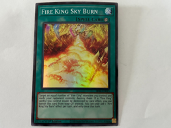 Yu Gi Oh Fire King Sky Burn SR14-EN025 Rare Near Mint 1st,,Free Shipping - Image 1