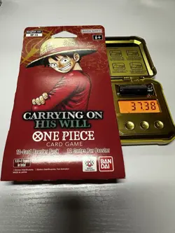One Piece OP-13 CARRYING ON HIS WILL Sleeved Booster Pack - Heavy - 37.38g 🔥🔥 - Image 1