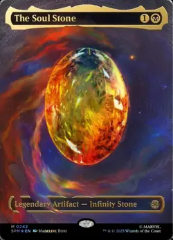 Magic: The Gathering The Soul Stone Marvel Playtest Card - Image 1