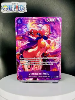 One Piece Card Game 🏴‍☠OP12-063 Vinsmoke Reiju SR NM Alt Art Foil ENGLISH - Image 1