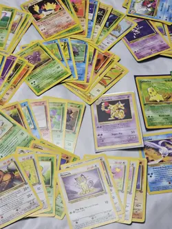 Vintage Pokemon Card Lot! 1st Edition, Shadowless Kadabra, Promo Articuno & More - Image 5